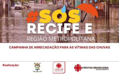 Arquidiocese de Olinda e Recife e Cáritas lançam campanha emergencial SOS RECIFE E REGIÃO METROPOLITANA